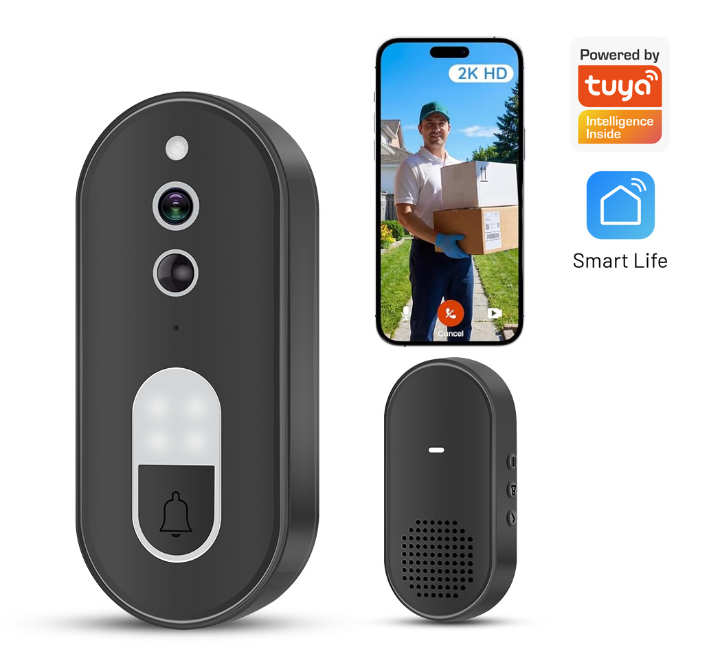 Smart Home Cctv Camera - Tuya 1080P HD Kablosuz WiFi Görüntülü