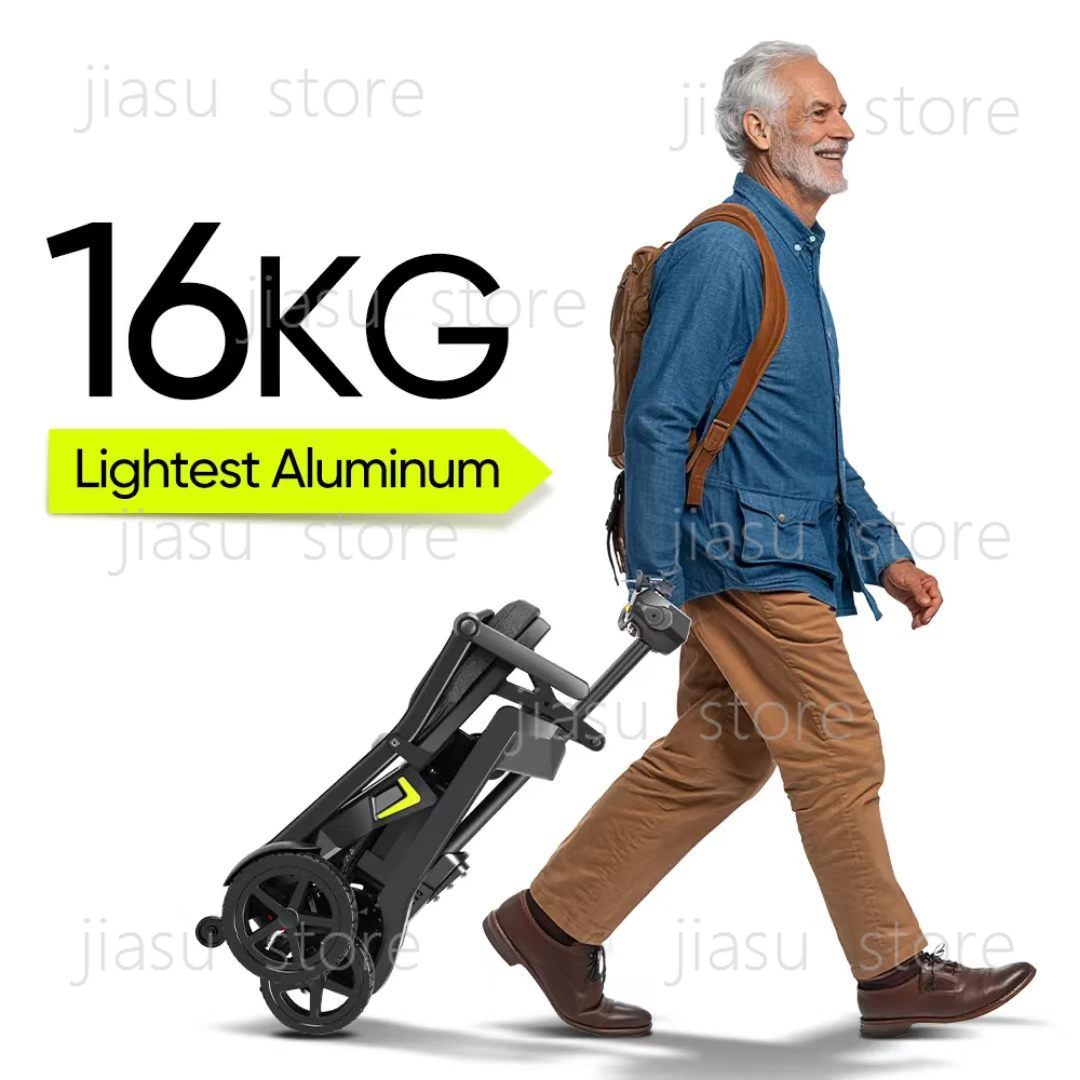 Smart Home Outdoor - Katlanabilir Akıllı Elektrikli Mobilite Scooter'ı 4