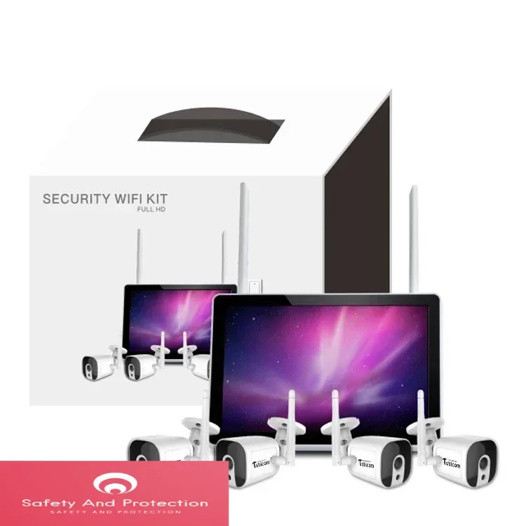 Smart Home Cctv Camera - TUYA Akıllı Wi-Fi 4 Kanallı NVR