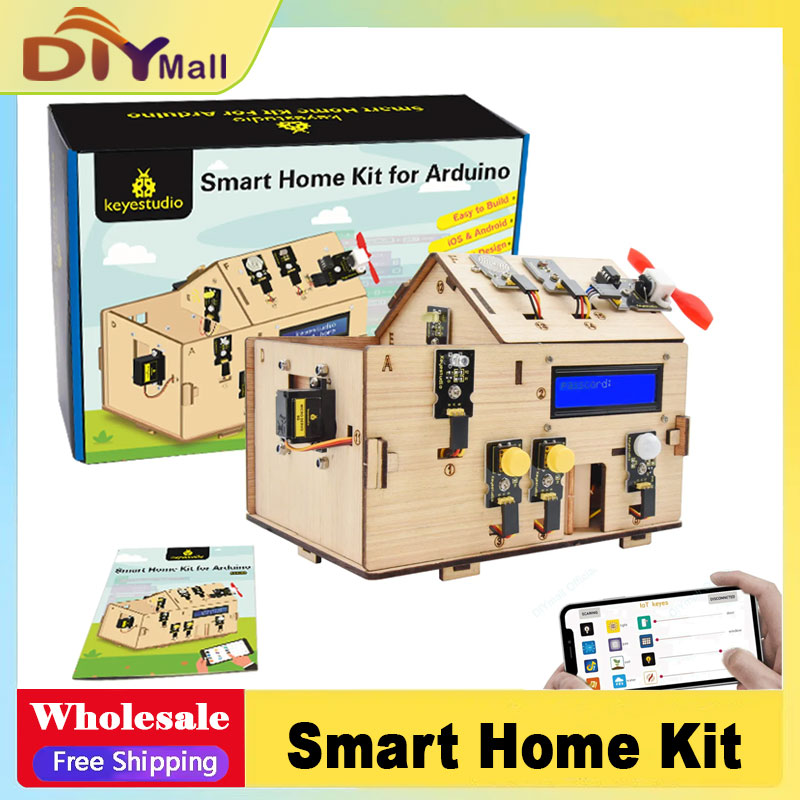 Smart Home Iot - Keyestudio Akıllı IoT Ev Kiti, PLUS