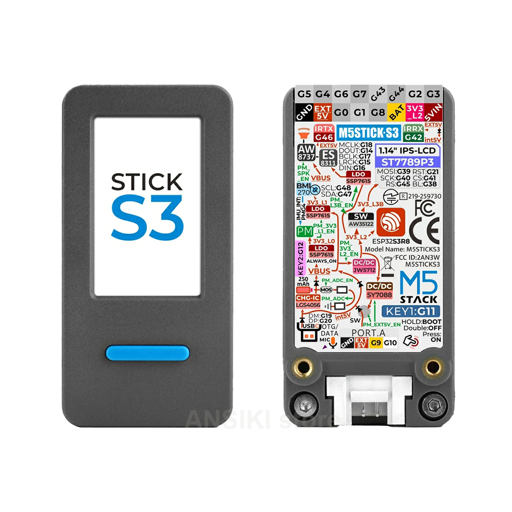 Smart Home Project - M5Stack M5StickS3 ESP32-S3 IoT Geliştirme Kiti,
