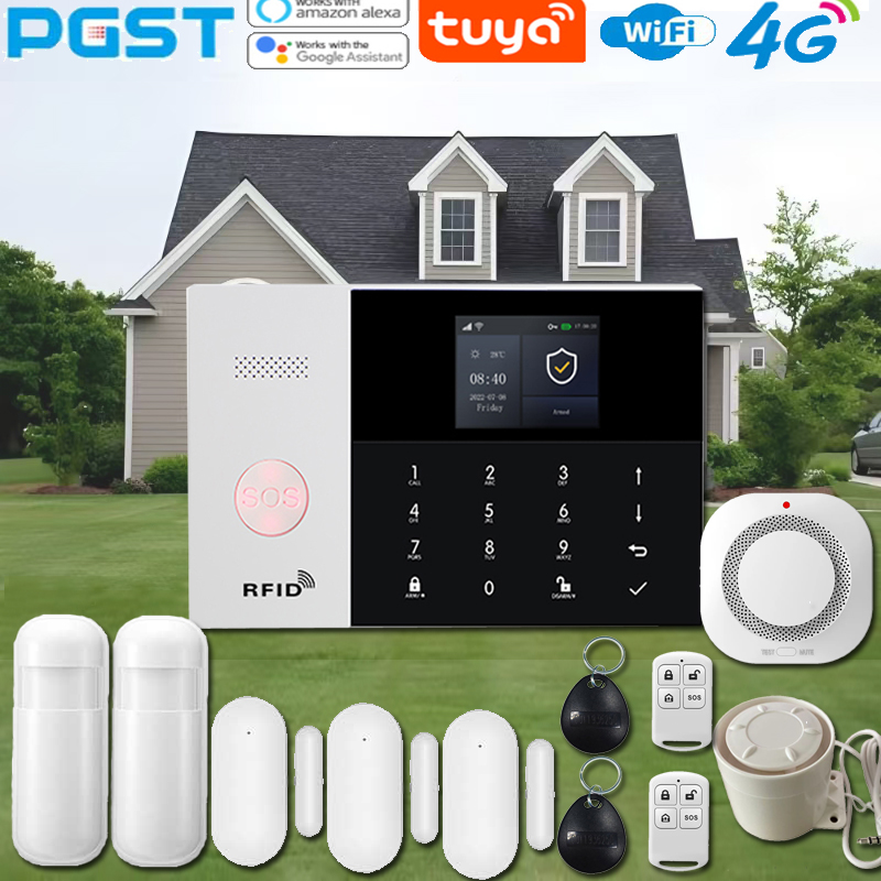 Smart Home Security System - PGST PG-105 Akıllı Ev Güvenlik Alarm