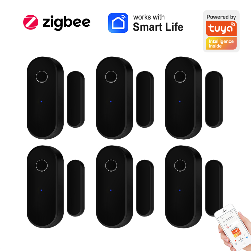 Smart Home Security System - Tuya Akıllı Zigbee Kapı Sensörü Kapı