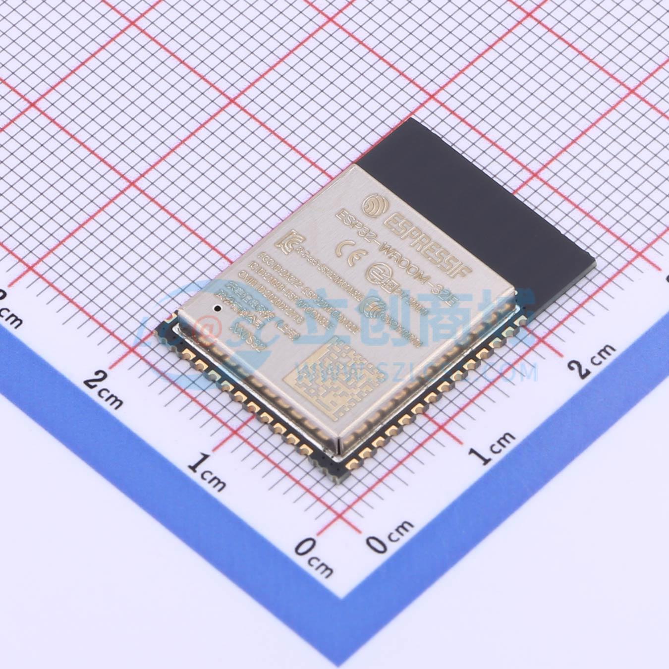 Smart Home Iot - 4 adet ESP32-WROOM-32E-H4 SMD 25.5x18mm ESP32-DOWD-V3