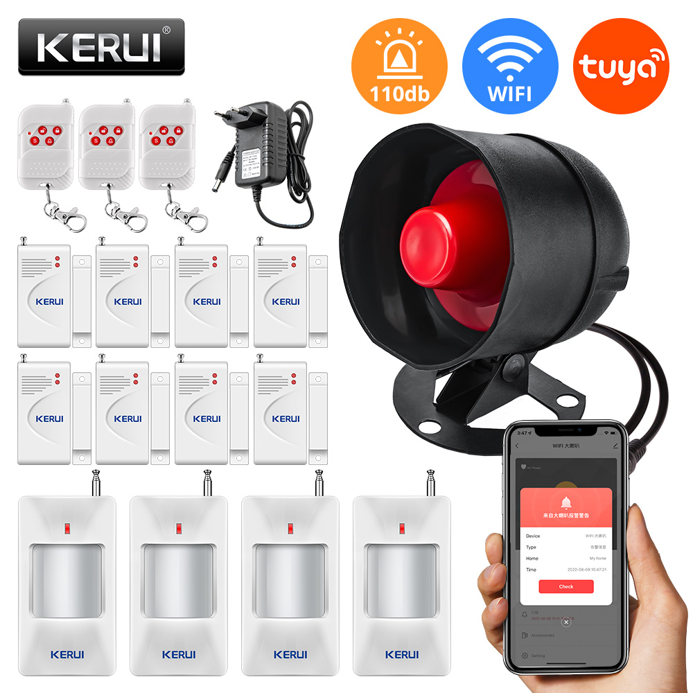 Smart Home Speaker - KERUI Tuya WIFI yüksek sesle hoparlör
