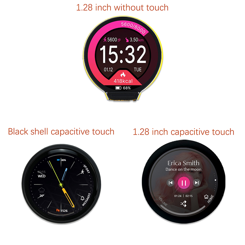 Smart Home Iot - 1.28 İnç ESP32 Ekran ESP32-C3 WiFi+BLE