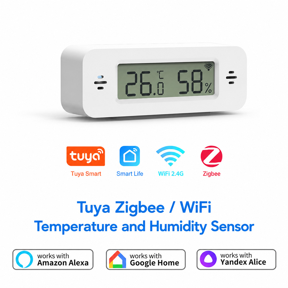 Smart Home Project - Tuya Zigbee WiFi Mini Sıcaklık ve