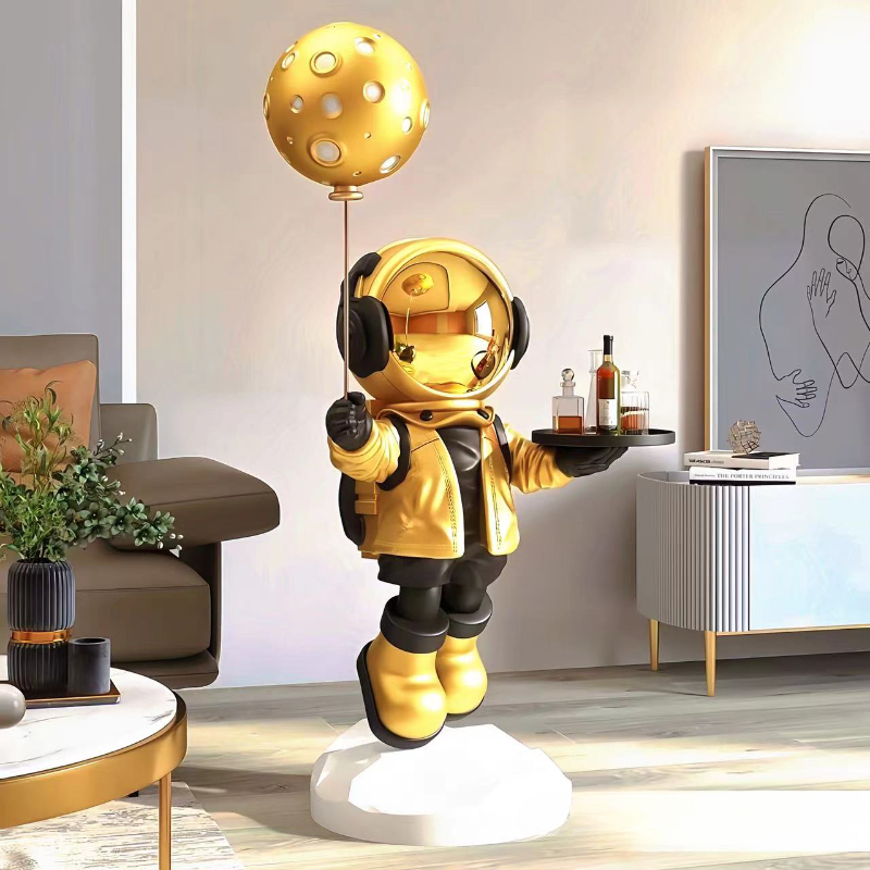 Smart Home Speaker - Büyük Boy Yaratıcı Uzaylı Yerüstü Dekoratif