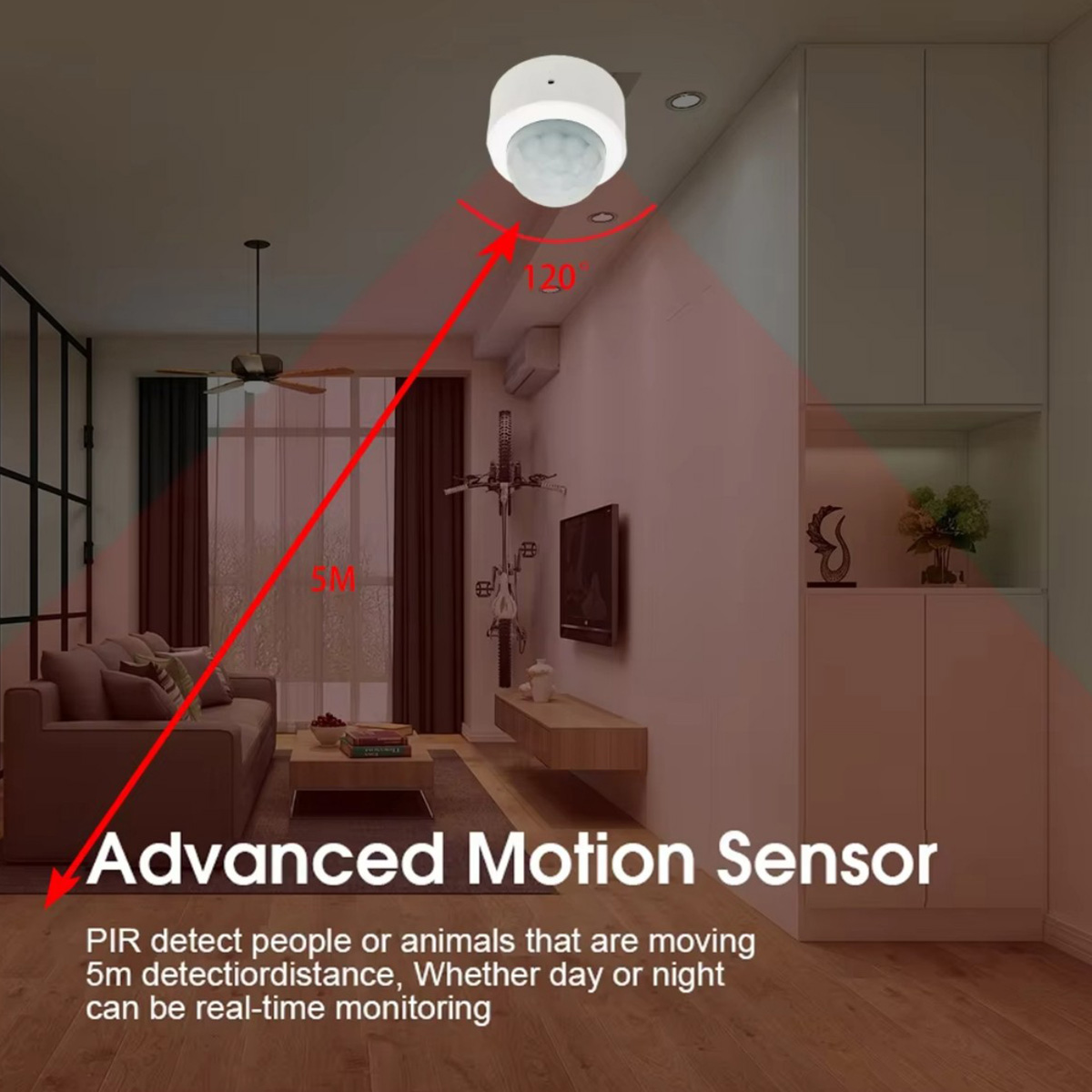 Zigbee PIR Hareket Sensörü İns - Pir Motion Sensor incelemesi ve fiyatı