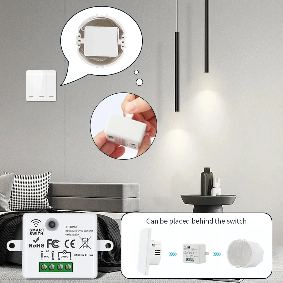 RF 433MHz Kablosuz Uzaktan Kum - Smart Home Project incelemesi ve fiyatı