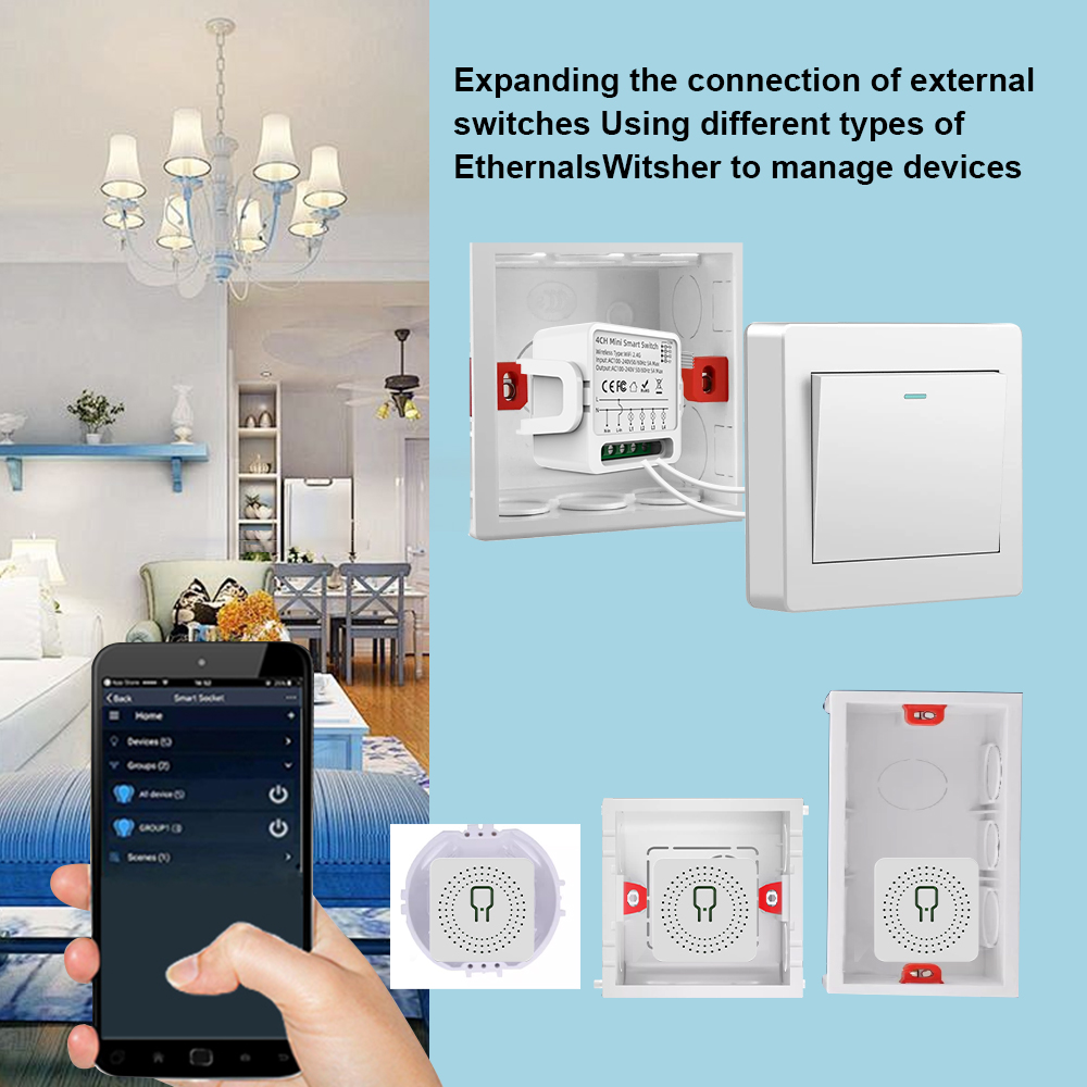 Tuya WiFi Akıllı Anahtar 1/2/3 - Smart Home Project incelemesi ve fiyatı