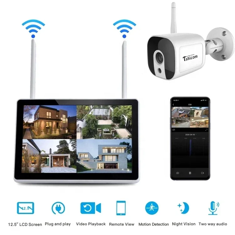 TUYA Akıllı Wi-Fi 4 Kanallı NV - Smart Home Cctv Camera incelemesi ve fiyatı