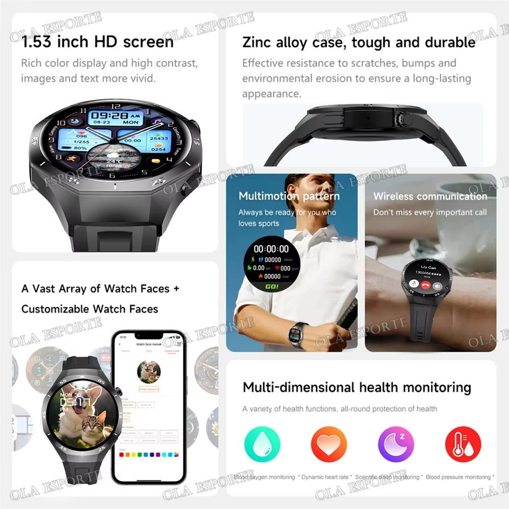 Erkekler için GPS Akıllı Saat  - Smart Home Wellness incelemesi ve fiyatı
