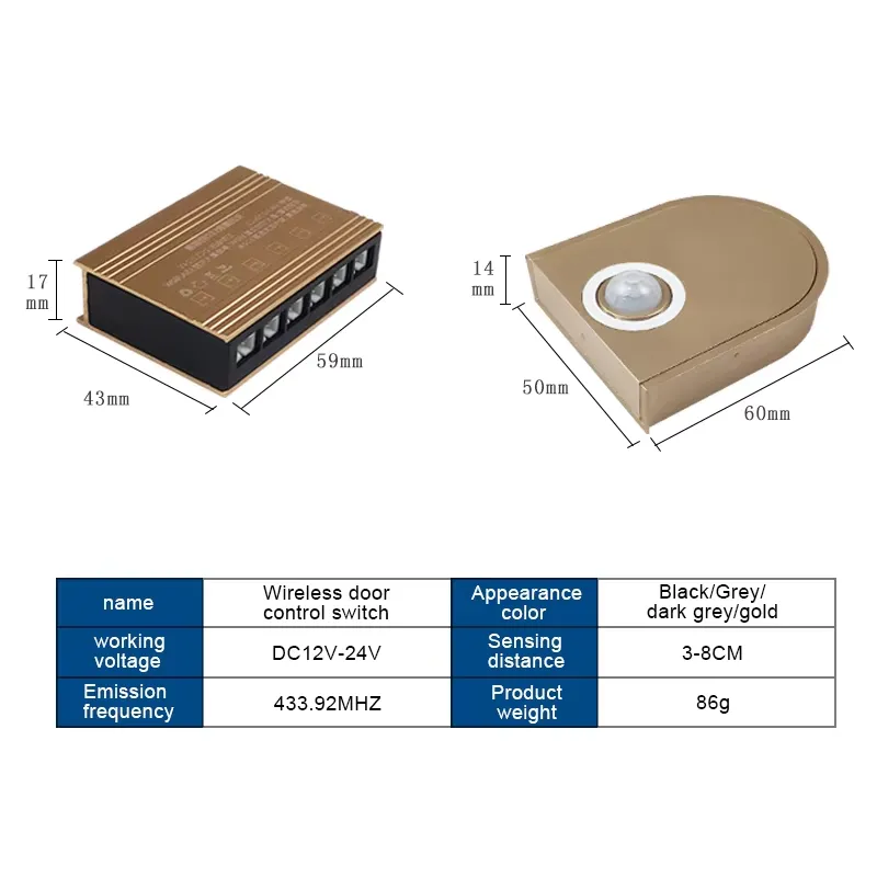 DC12V/24v Kablosuz Dolap Gardı - Pir Motion Sensor incelemesi ve fiyatı