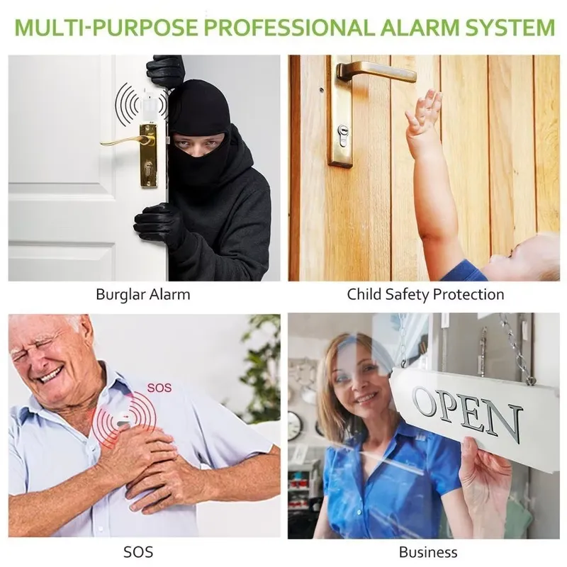 Ev Hırsız Alarm Kiti Otomatik  - Smart Home Security System incelemesi ve fiyatı