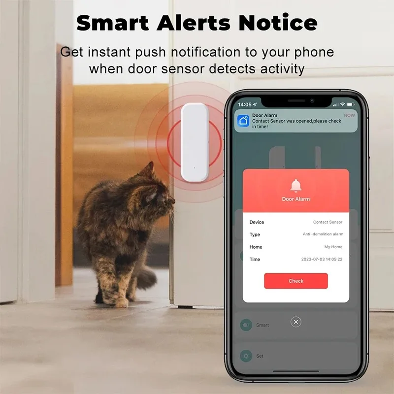 Tuya WiFi Akıllı Kapı Pencere  - Smart Home Security System incelemesi ve fiyatı