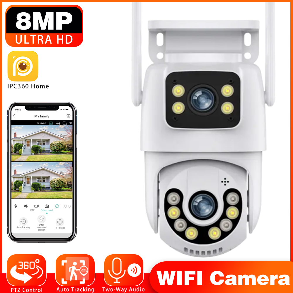 8MP IPC360 Ev WIFI IP Kamera Ç - Smart Home Cctv Camera incelemesi ve fiyatı