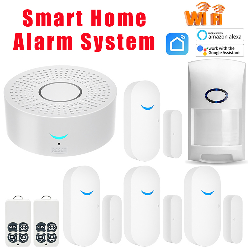 433MHz Akıllı Ev Tuya WiFi Kap - Smart Home Security System incelemesi ve fiyatı