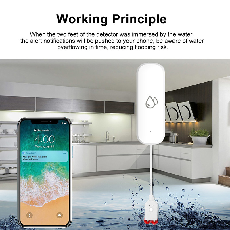 Tuya WiFi Su Kaçağı Alarm Sens - Smart Home Project incelemesi ve fiyatı