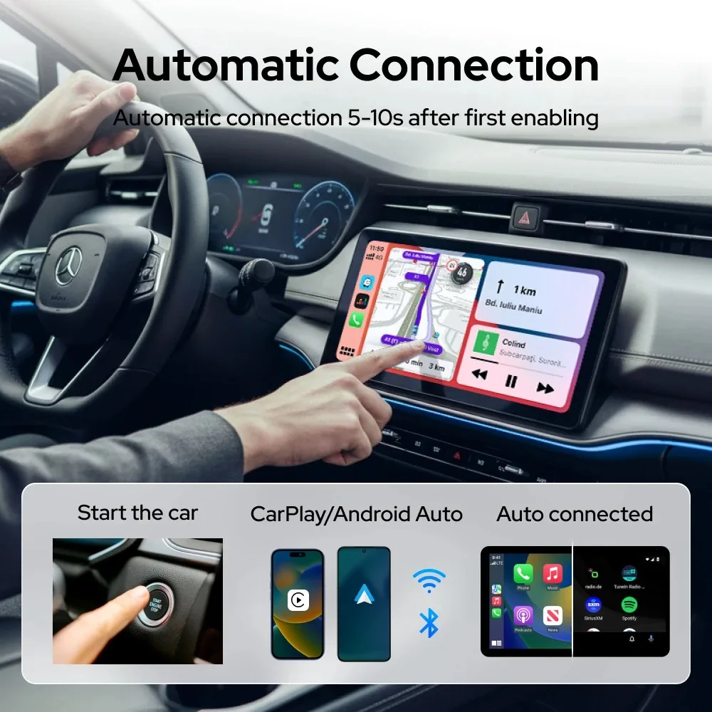 TrolinkTek Kablosuz CarPlay An - Smart Home Project incelemesi ve fiyatı