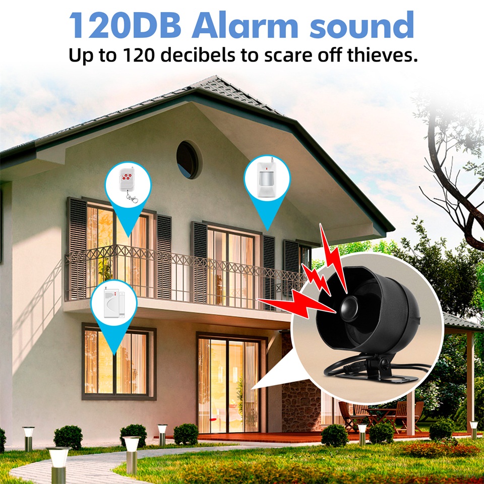 KERUI 120db Tuya Akıllı WiFi h - Smart Home Speaker incelemesi ve fiyatı