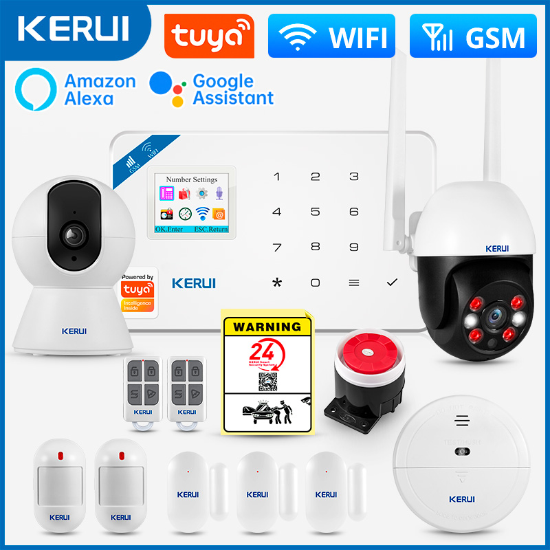 KERUI W181 Alarm Sistemi Güven - Smart Home Cctv Camera incelemesi ve fiyatı