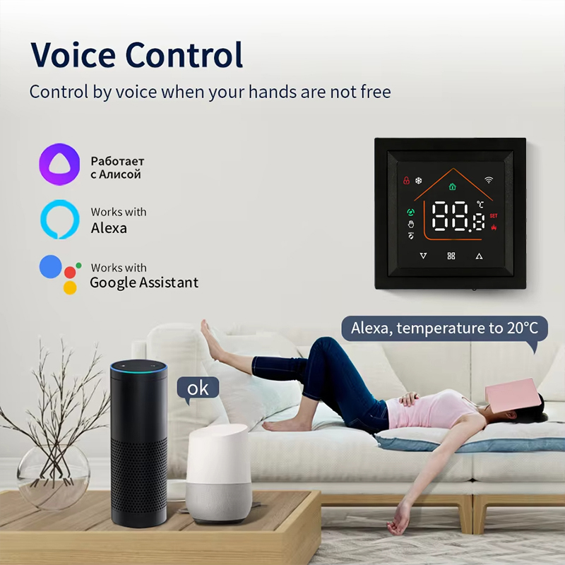Akıllı WiFi Termostat Tuya Sma - Smart Home Security System incelemesi ve fiyatı