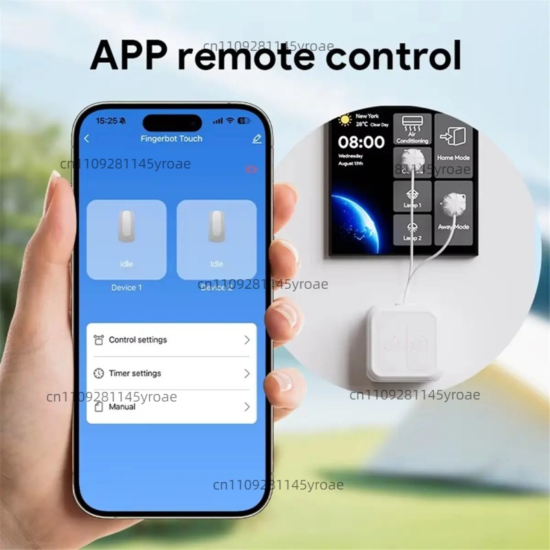 BLE Kablosuz Düğme Aktüatörü,  - Smart Home Control incelemesi ve fiyatı