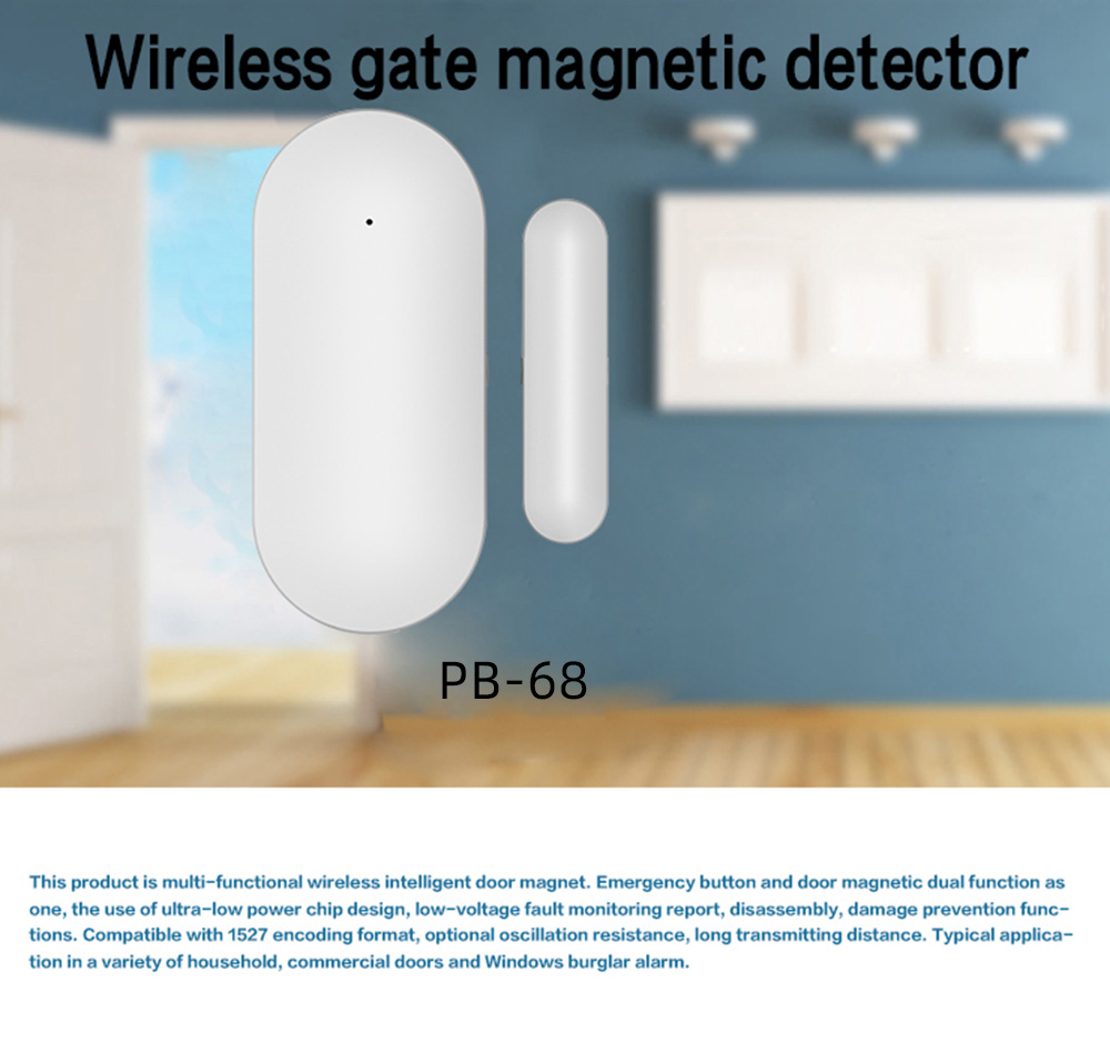 MULO 433MHz kapı sensörü pence - Smart Home Security System incelemesi ve fiyatı