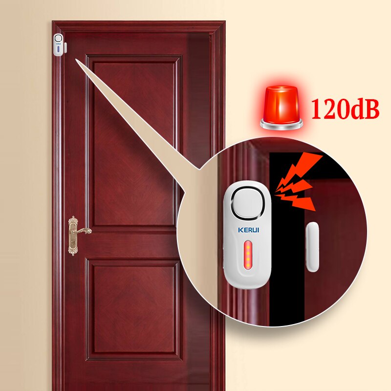 KERUI 120DB Kablosuz Kapı/Penc - Smart Home Security System incelemesi ve fiyatı