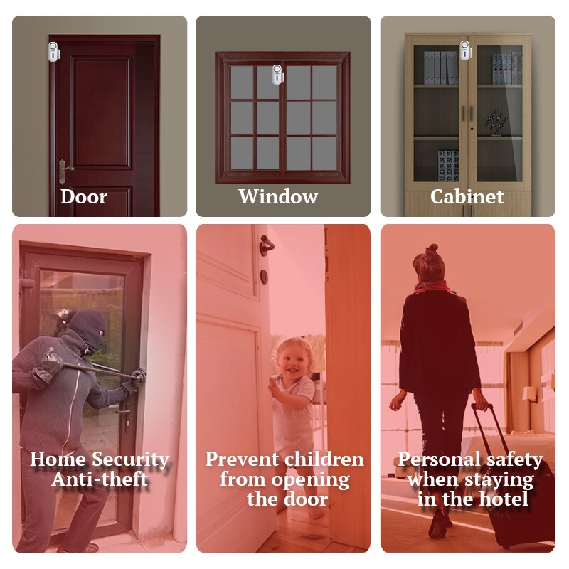 KERUI 120DB Kablosuz Kapı/Penc - Smart Home Security System incelemesi ve fiyatı