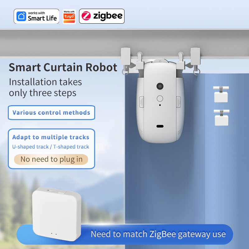 Zigbee Akıllı Perde Sürücü Rob - Smart Home Appliances incelemesi ve fiyatı