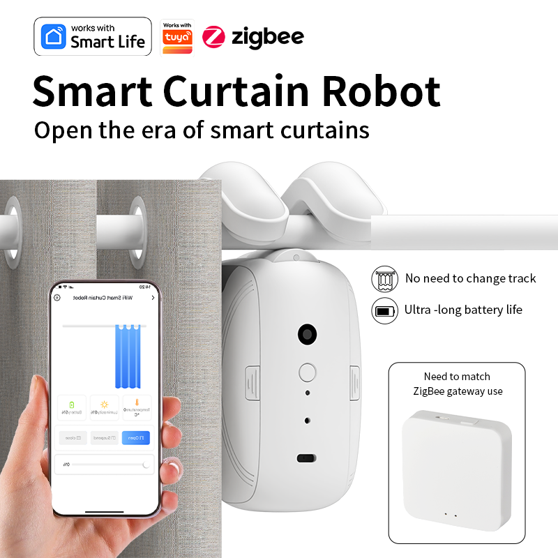 Zigbee Akıllı Perde Sürücü Rob - Smart Home Appliances incelemesi ve fiyatı