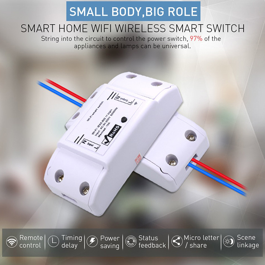 1 Adet WiFi Akıllı Anahtar, Ev - Smart Home Appliances incelemesi ve fiyatı