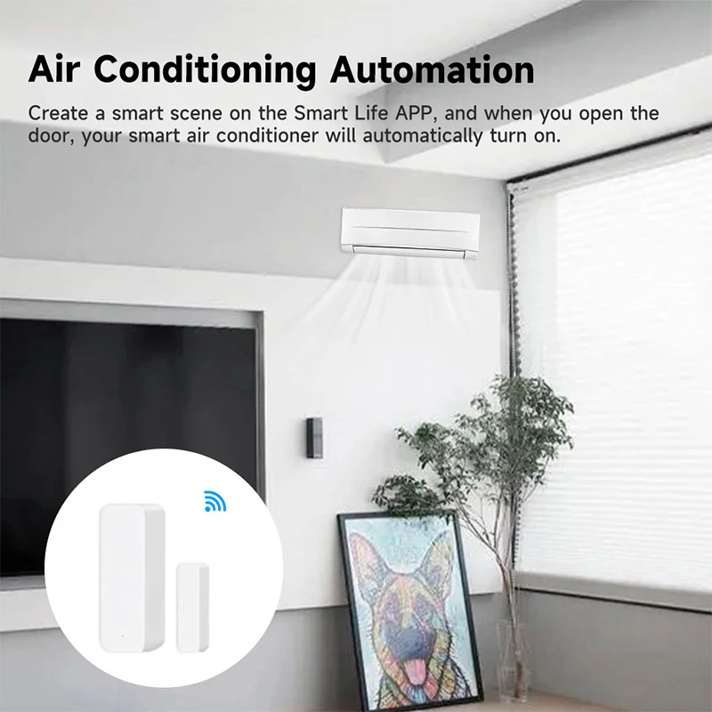 Tuya WiFi Akıllı Kapı Sensörü  - Smart Home Security System incelemesi ve fiyatı